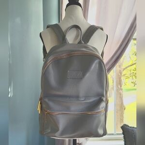 Ryla Gray Vegan Leather Backpack